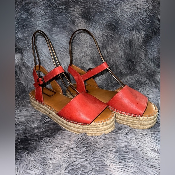 Very Cute Bueno espadrilles in Kobie Red size 38 - Picture 3 of 10